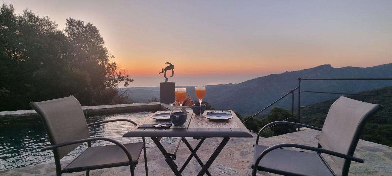 Domaine Colonna Santini ,Chambre D Hotes Piscine, Sauna, Spa Porri Dış mekan fotoğraf